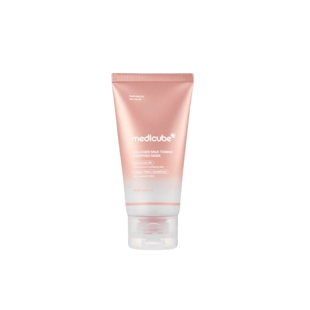 Anúncio: MASCARA FACIAL MEDICUBE COLLAGEN MILK TONING WRAPPING 75ML