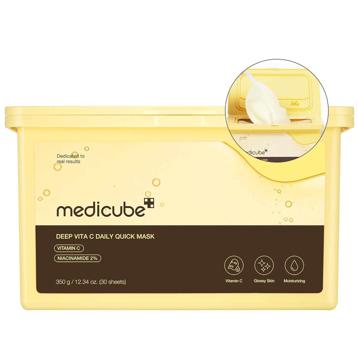 Anúncio: MASCARA FACIAL MEDICUBE DEEP VITA C DAILY QUICK MASK