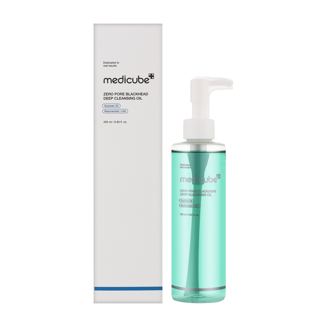 Anúncio: OLEO FACIAL MEDICUBE ZERO PORE BLACKHEAD DEEP CLEAN OIL 205ML